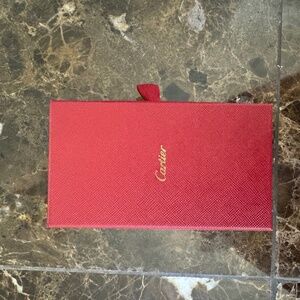 Authentic Cartier, Jewelry and Watch care box